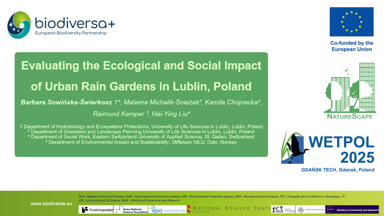 Conference presentation at WETPOL 2025, Gdańsk